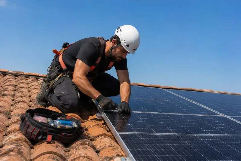 Maintenance et monitoring de panneaux solaires à Montauriol